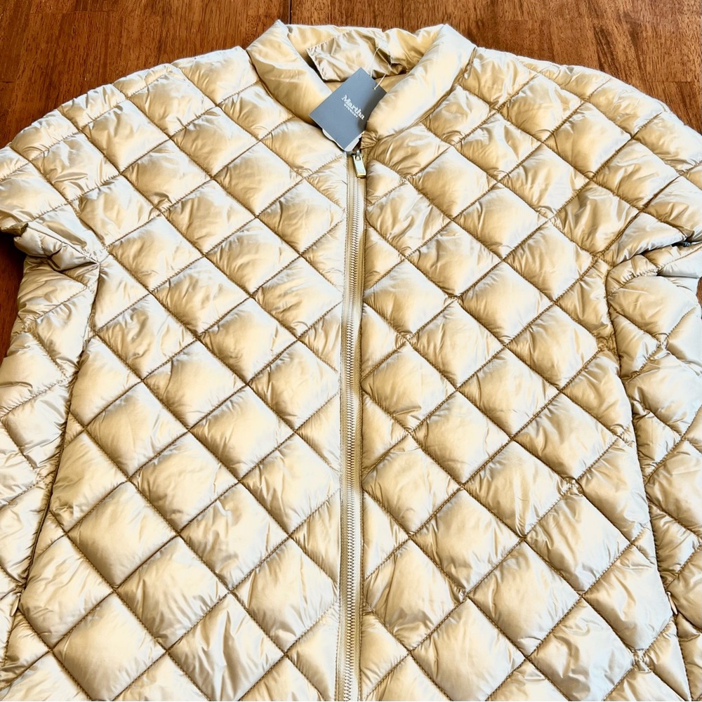 Martha Stewart Women’s Short Sleeve Packable Quilted Vest Size XL NWT
